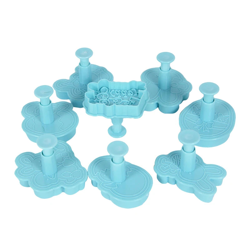 Easter Cookie Cutter Set - Bunny, Egg & Chick Molds for Spring Baking