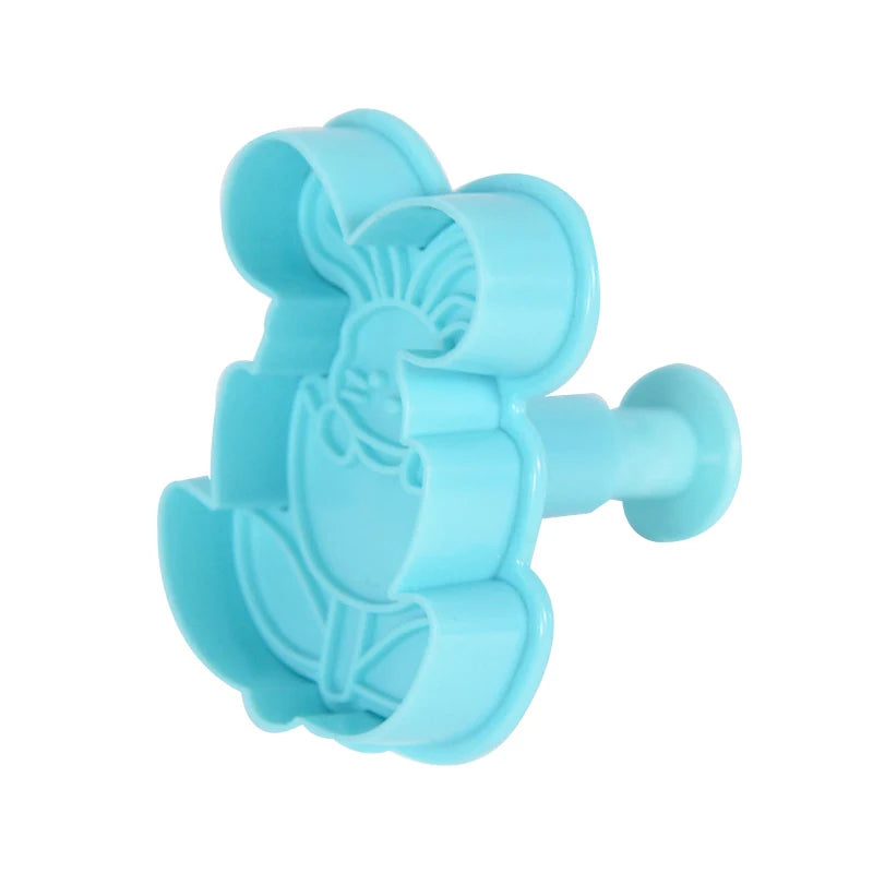 Easter Cookie Cutter Set - Bunny, Egg & Chick Molds for Spring Baking