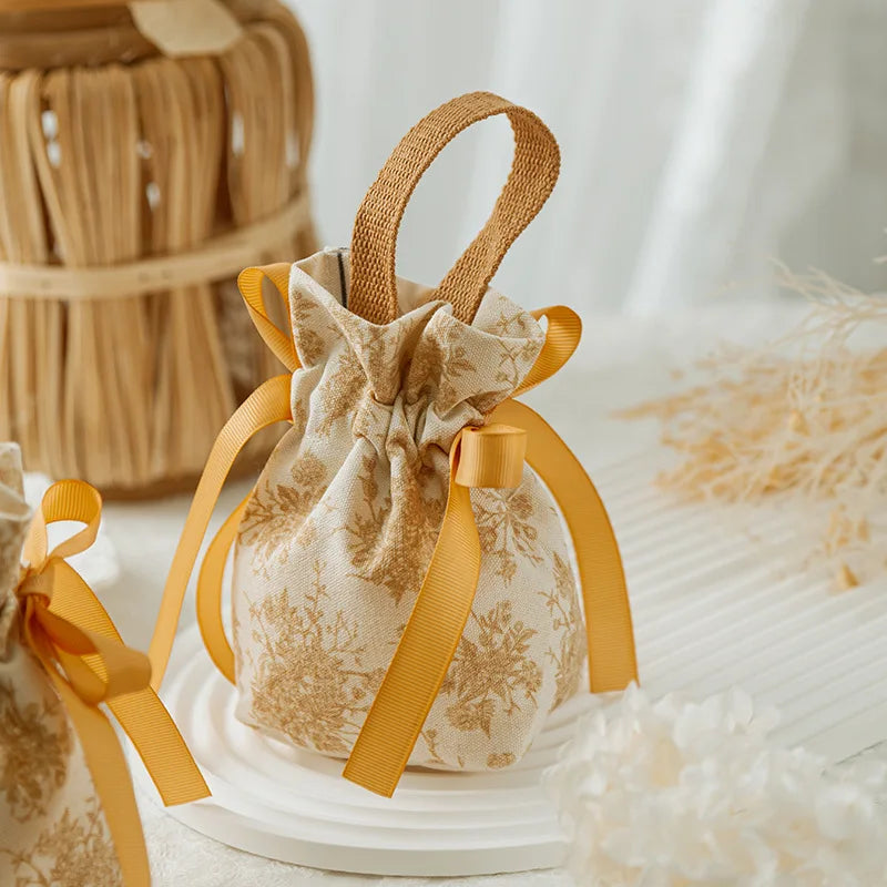Wedding Favor Bags Drawstring Candy Gift Bags for Parties