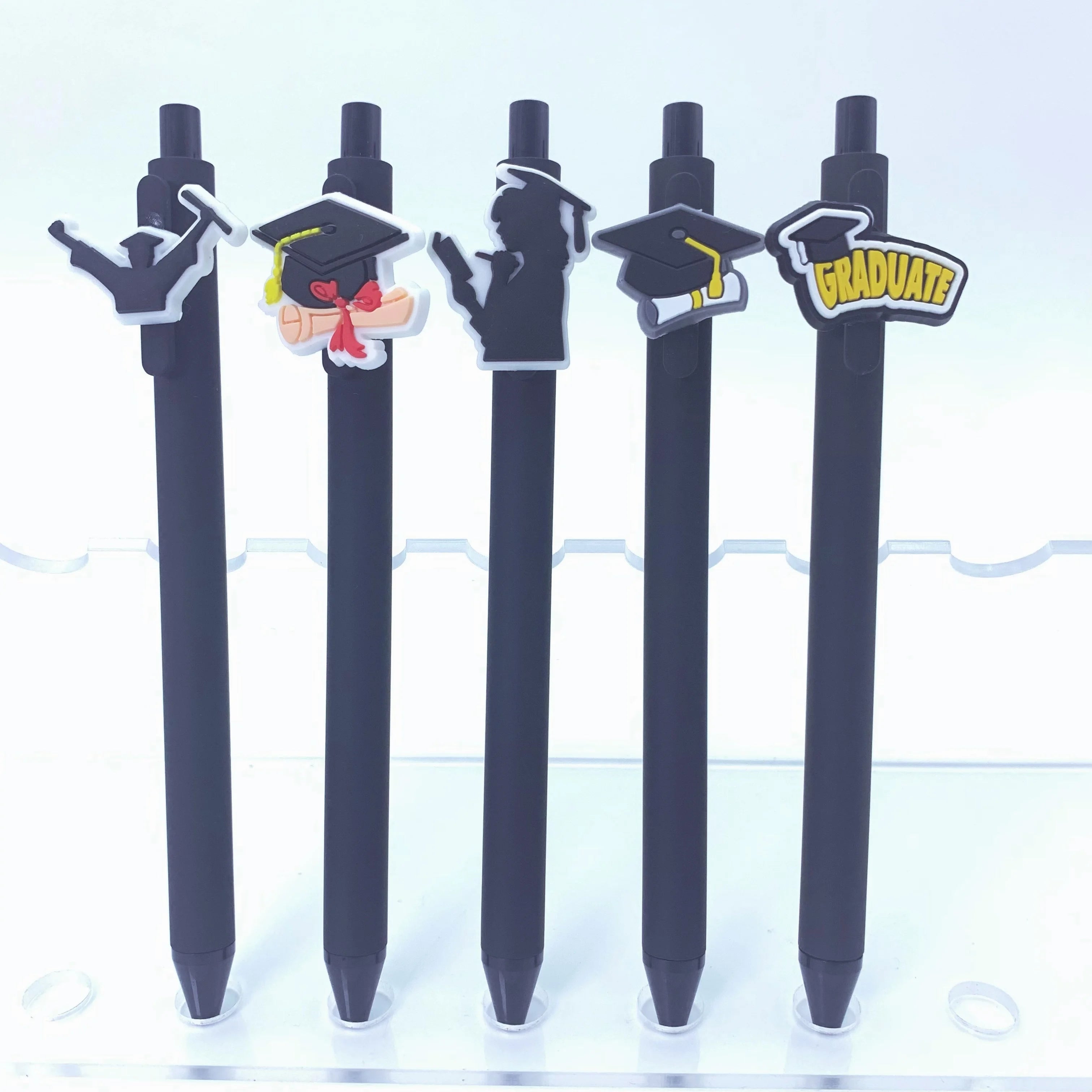 Happy Graduation Pens - Party Favor Goodie Bag Gifts (6 Pack)