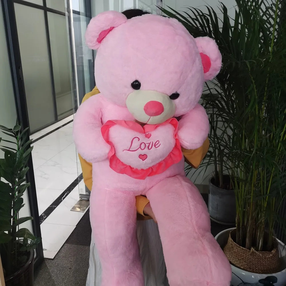 Giant Teddy Bear with LOVE - Valentine's Day & Birthday Gift
