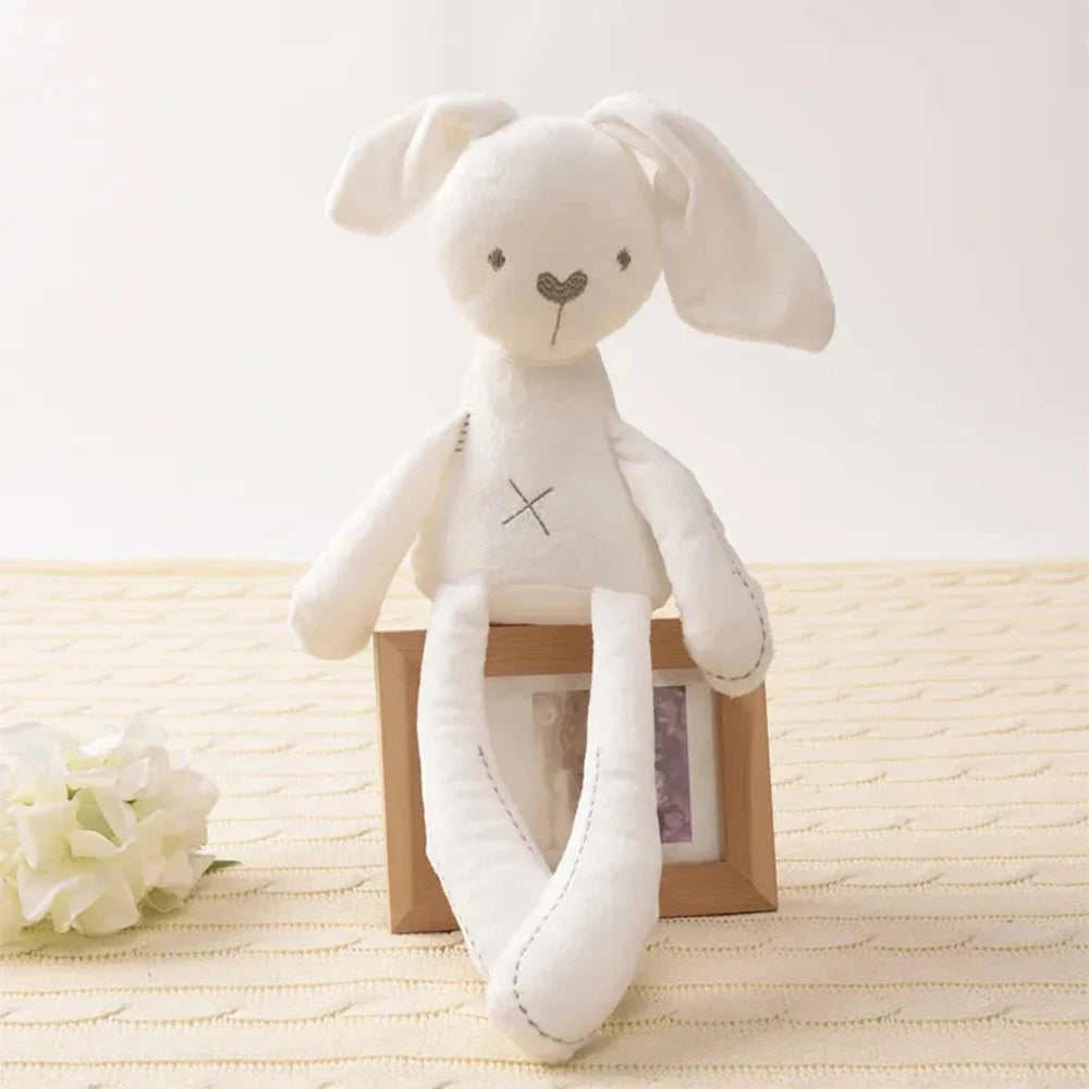 Cute Bunny Plush Toy - Soft Cuddly Rabbit Doll for Baby & Kids
