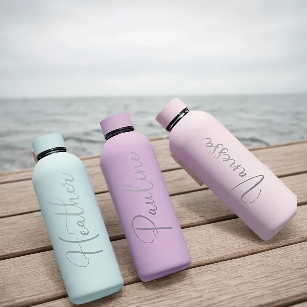 Personalized Insulated Water Bottle – Custom Engraved Hot & Cold Drinks Bottle