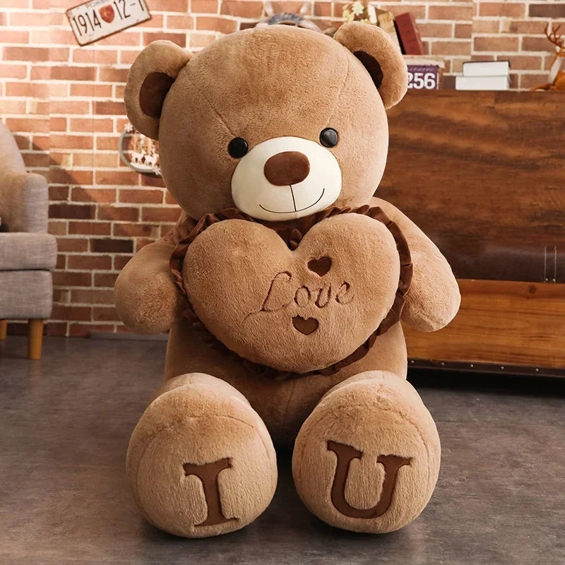 Giant Teddy Bear with LOVE - Valentine's Day & Birthday Gift