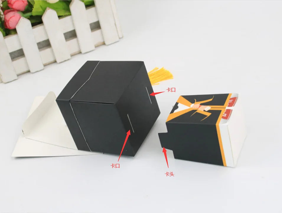 Graduation Cap Gift Boxes - 3D Party Favor Boxes (5 Pack)