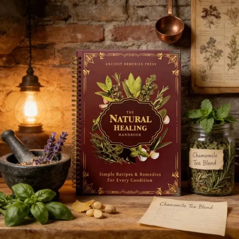 The Natural Healing Handbook - Herbal Remedies and Natural Recipes