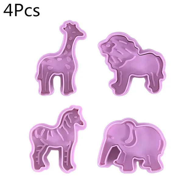 Easter Cookie Cutter Set - Bunny, Egg & Chick Molds for Spring Baking