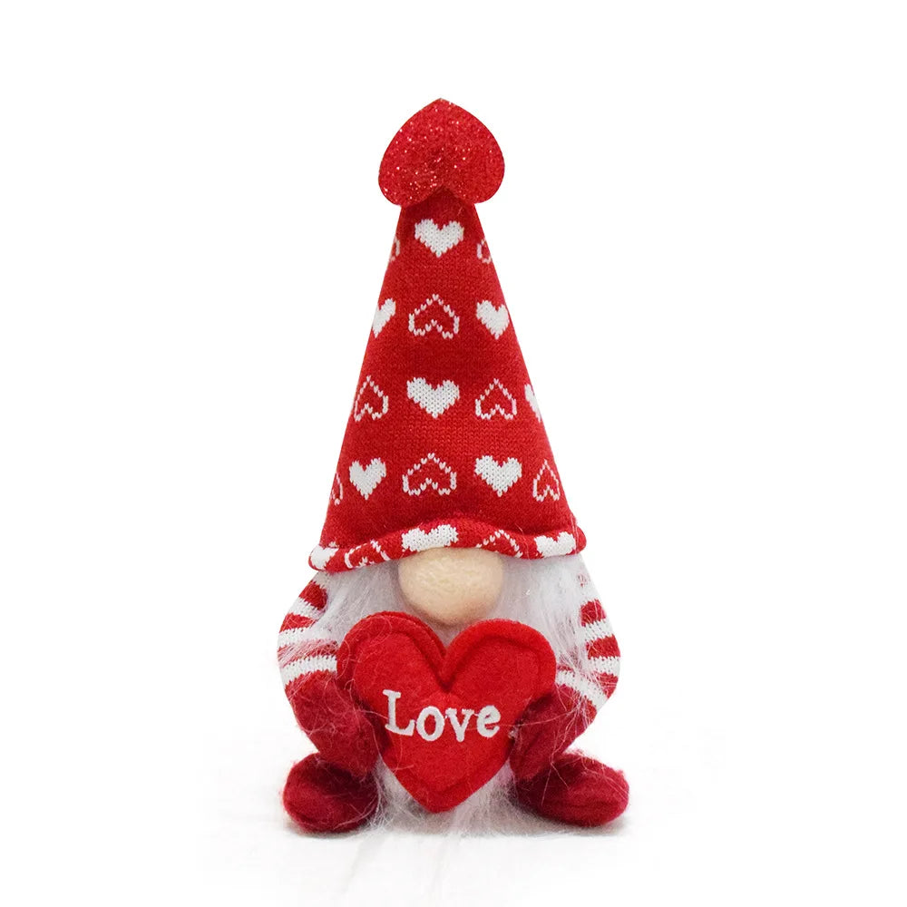Romantic Figurine Decor - Christmas & Valentine's Day Ornament