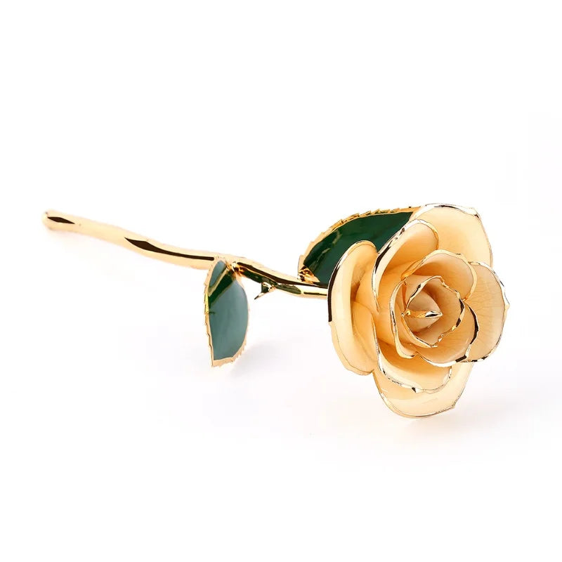 24K Gold Plated Rose - Eternal Valentine's Day Anniversary Gift