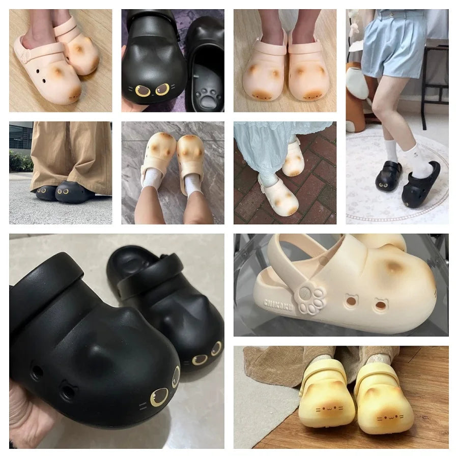 PawMagic™ Paw Print Cat Slippers