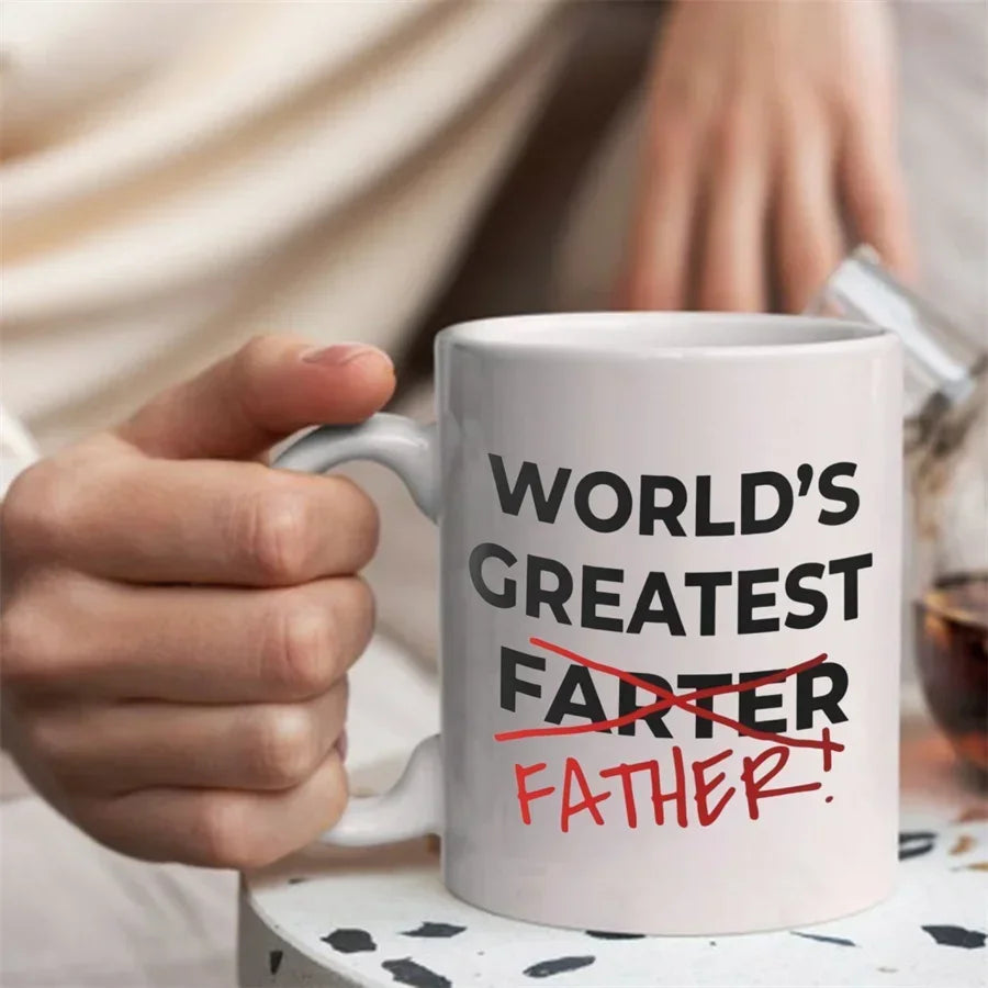 Best Farter Ever 11oz/325ml Mug – Funny Father's Day Gift from Kids