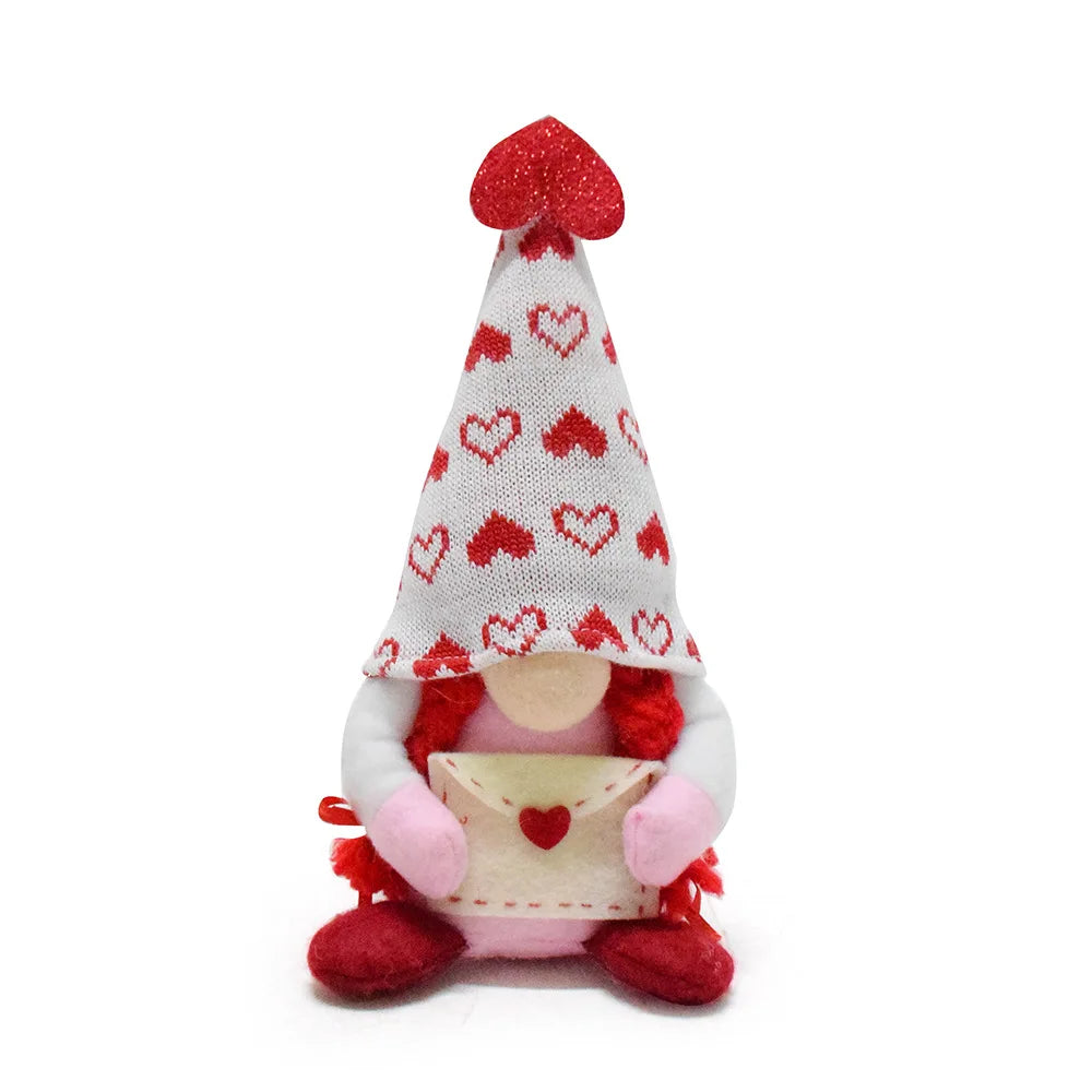 Romantic Figurine Decor - Christmas & Valentine's Day Ornament