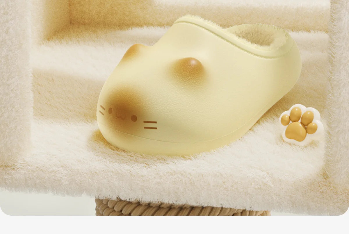 PawMagic™ Paw Print Cat Slippers