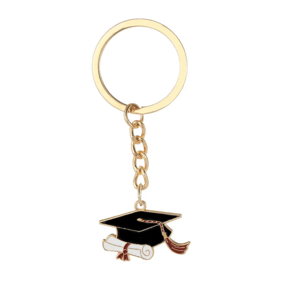 Graduation Cap Keychains - Happy Graduation Gifts (20 Pack)