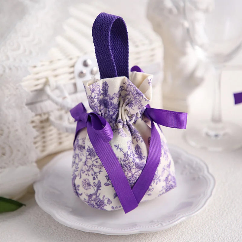 Wedding Favor Bags Drawstring Candy Gift Bags for Parties