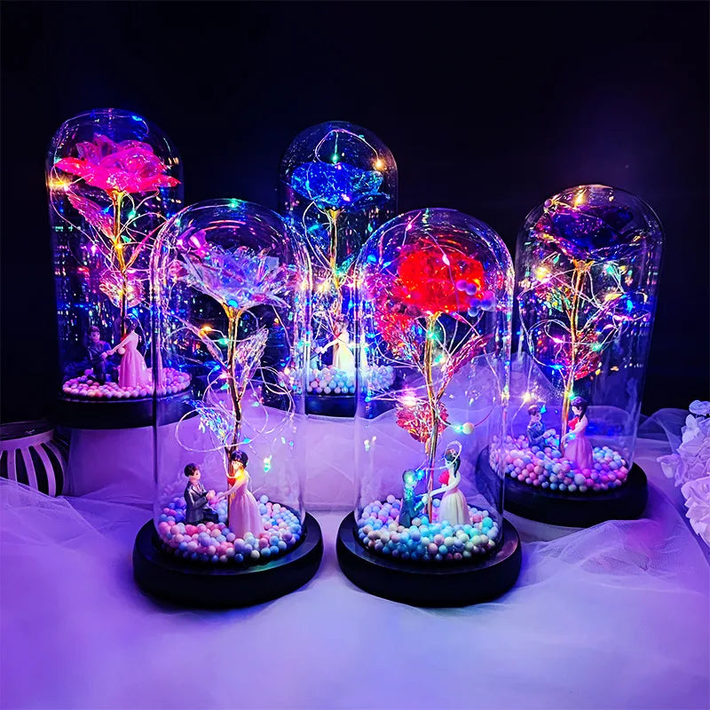 LED Eternal Rose Flower - Mother's Day & Birthday Gift