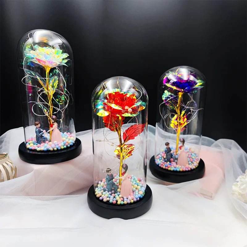 LED Eternal Rose Flower - Mother's Day & Birthday Gift