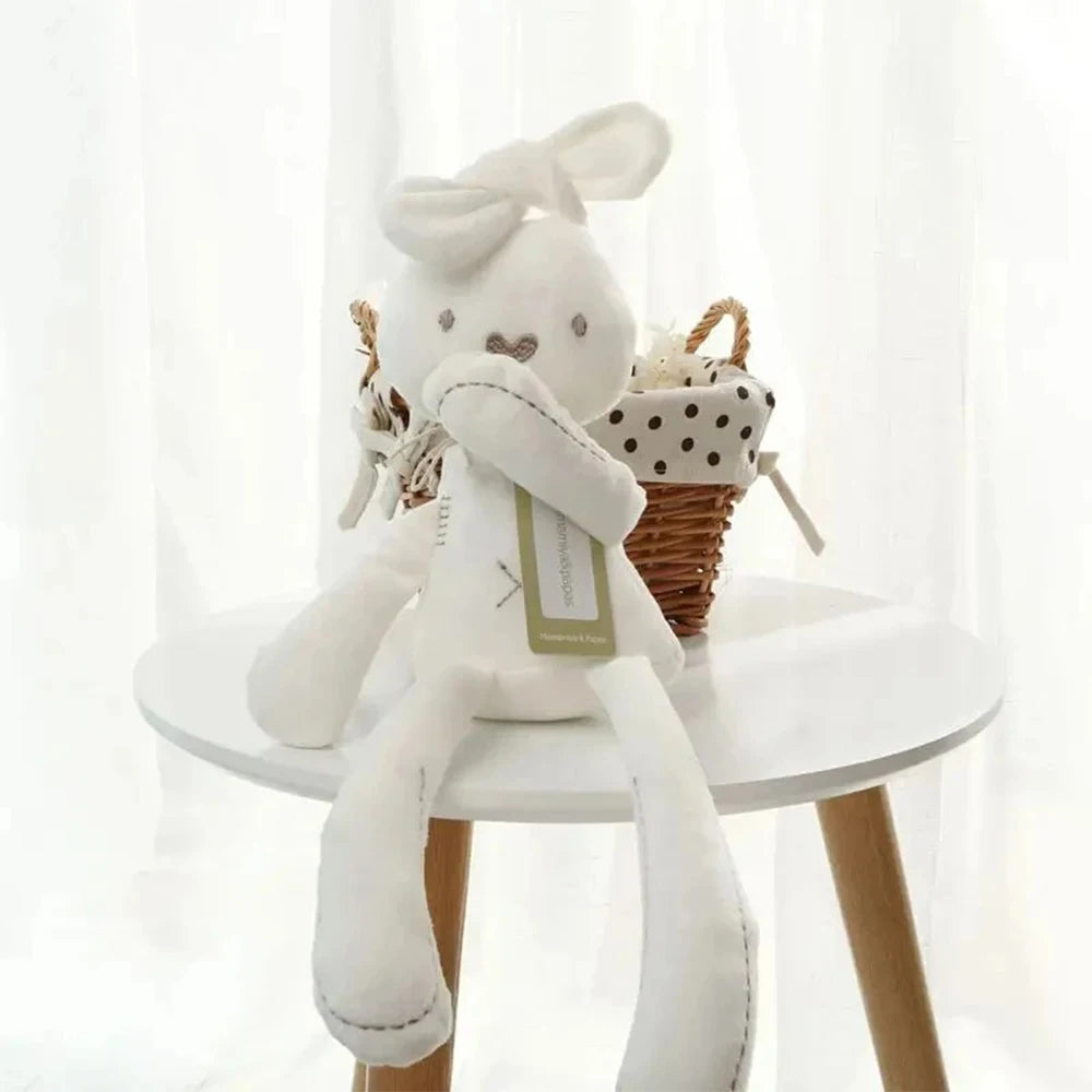 Cute Bunny Plush Toy - Soft Cuddly Rabbit Doll for Baby & Kids