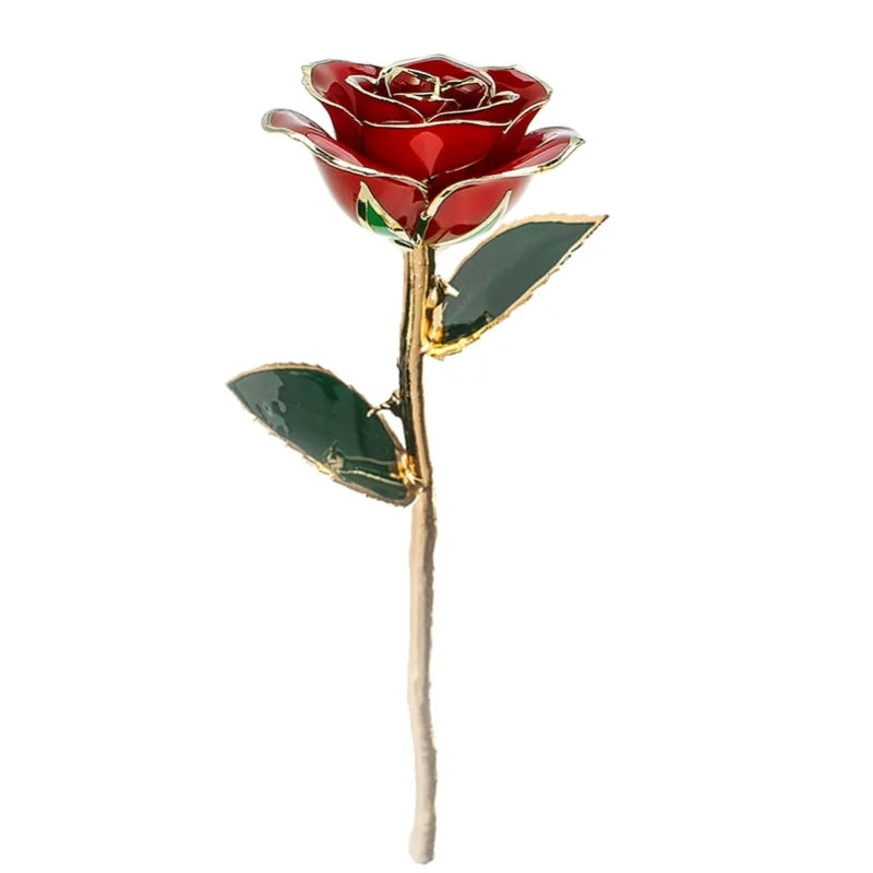 24K Gold Plated Rose - Eternal Valentine's Day Anniversary Gift