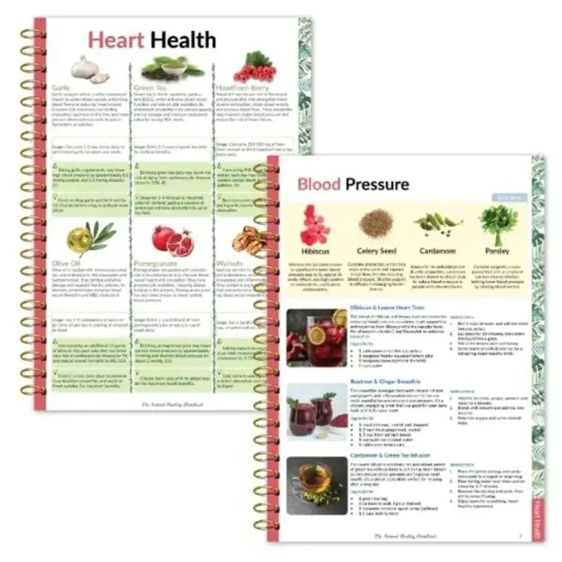 The Natural Healing Handbook - Herbal Remedies and Natural Recipes