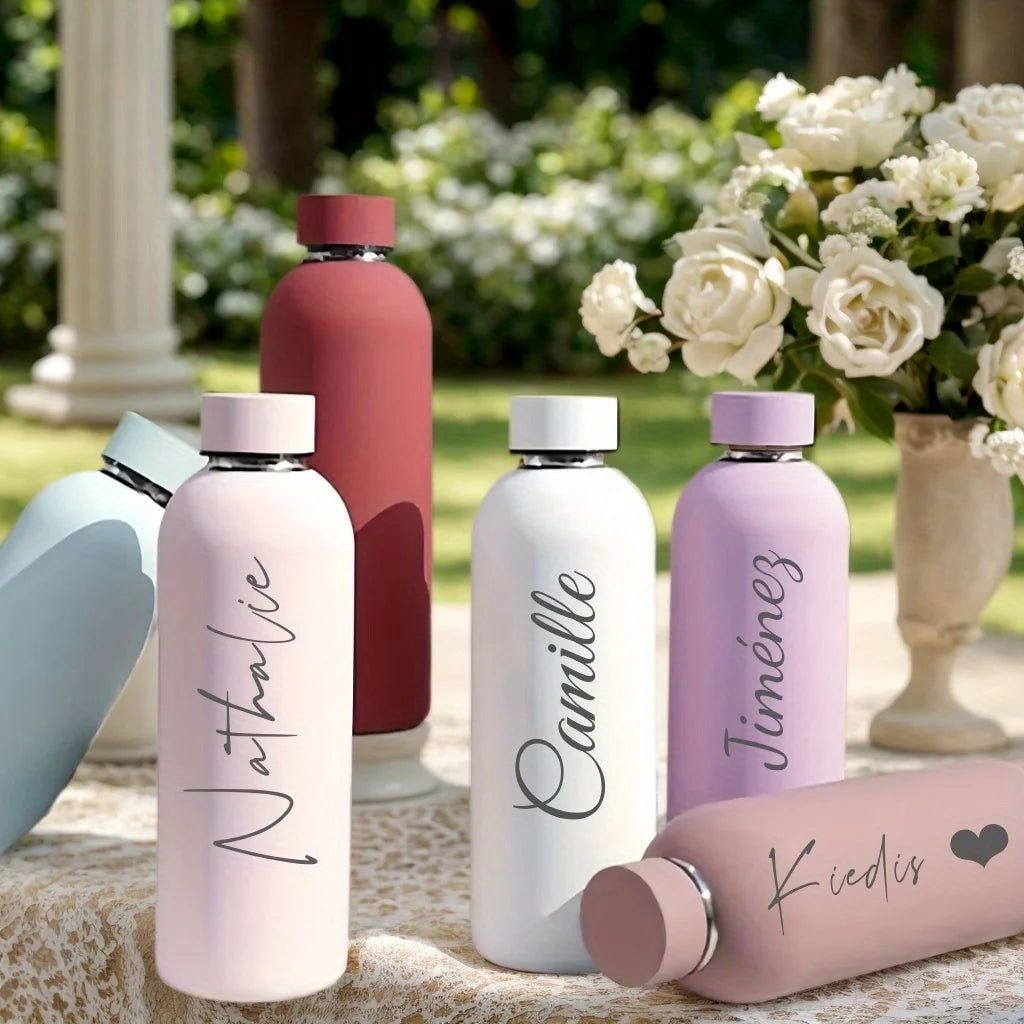 Personalized Insulated Water Bottle – Custom Engraved Hot & Cold Drinks Bottle