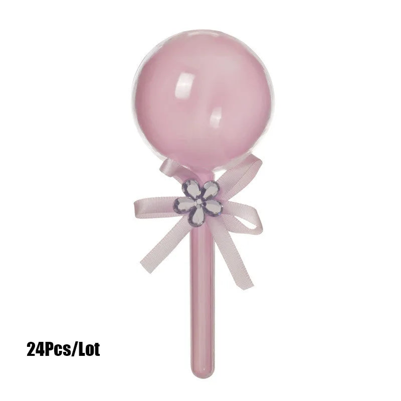 Wedding Gift Boxes for Guests, Plastic Candy Box, Cute Lollipop Shape, Candy Boxes, Party Favors, Candy Holders, Gift Boxes, 24P