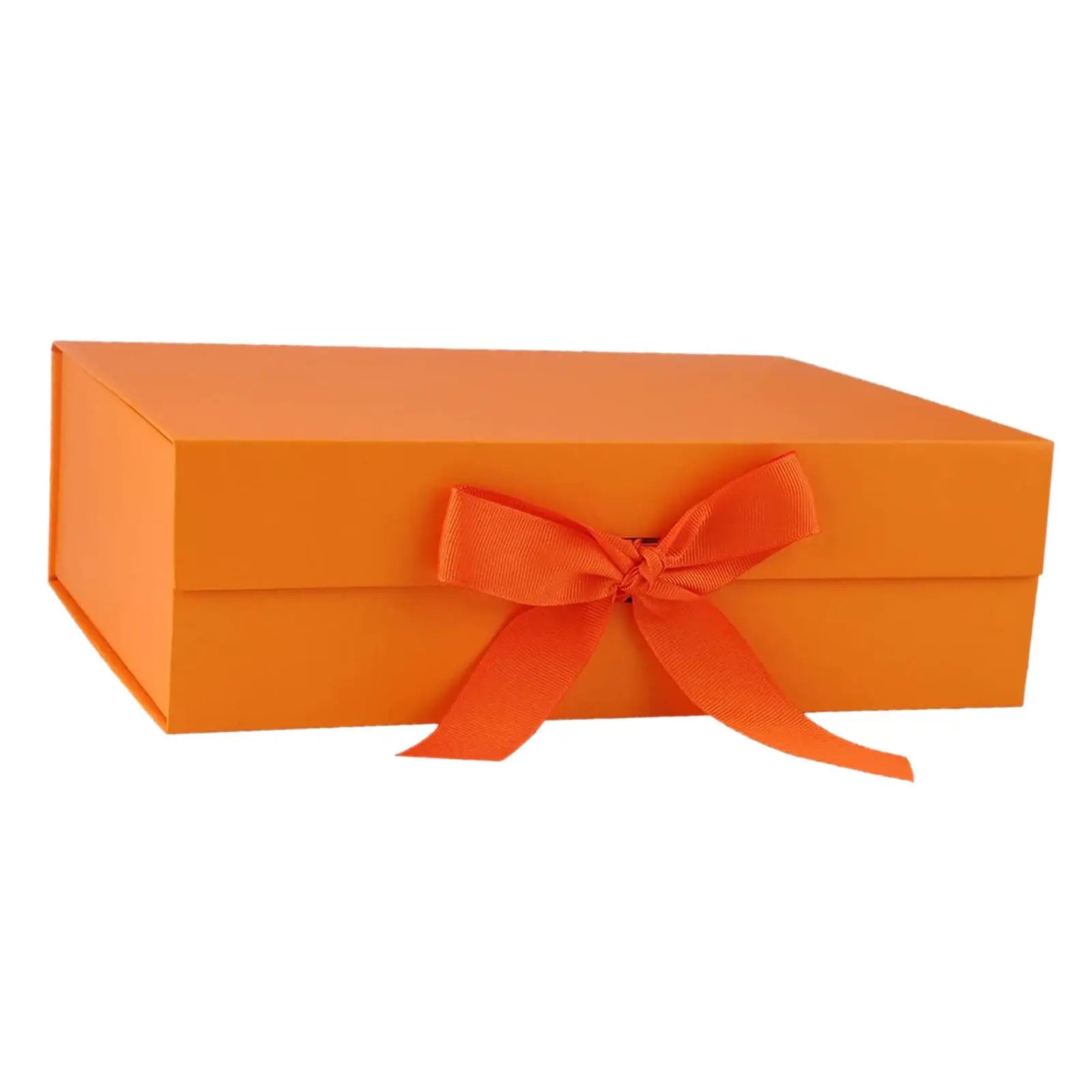 Gift Box with Ribbon - Large Reusable Box for Weddings & Special Occasions