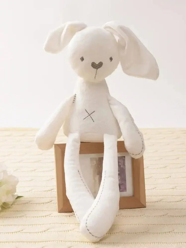 Cute Bunny Plush Toy - Soft Cuddly Rabbit Doll for Baby & Kids