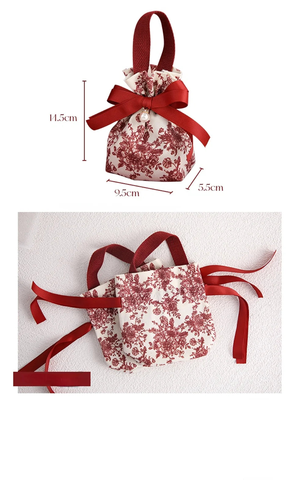 Wedding Favor Bags Drawstring Candy Gift Bags for Parties