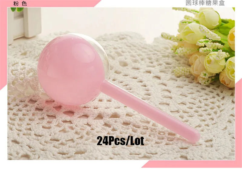 Wedding Gift Boxes for Guests, Plastic Candy Box, Cute Lollipop Shape, Candy Boxes, Party Favors, Candy Holders, Gift Boxes, 24P