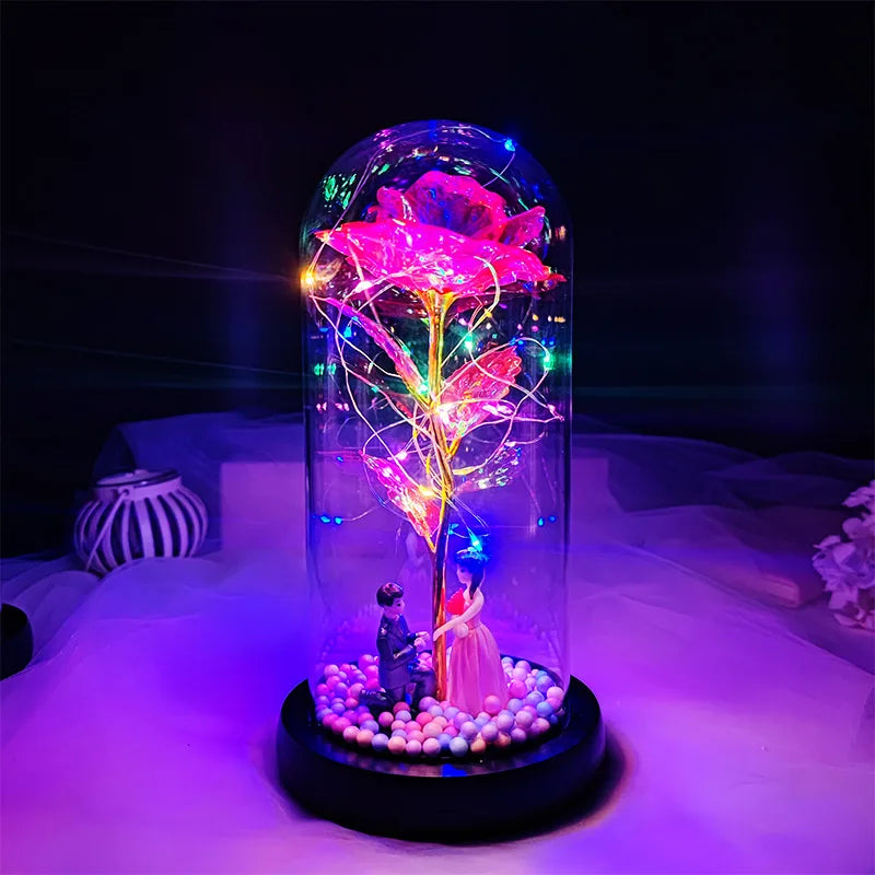 LED Eternal Rose Flower - Mother's Day & Birthday Gift