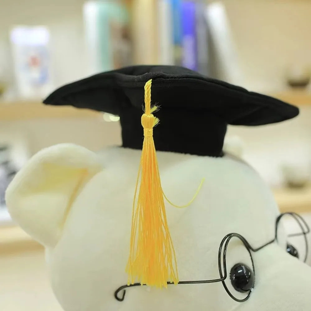 Graduation Gift - Doctor Bear Plush Toy with Glasses & Cap