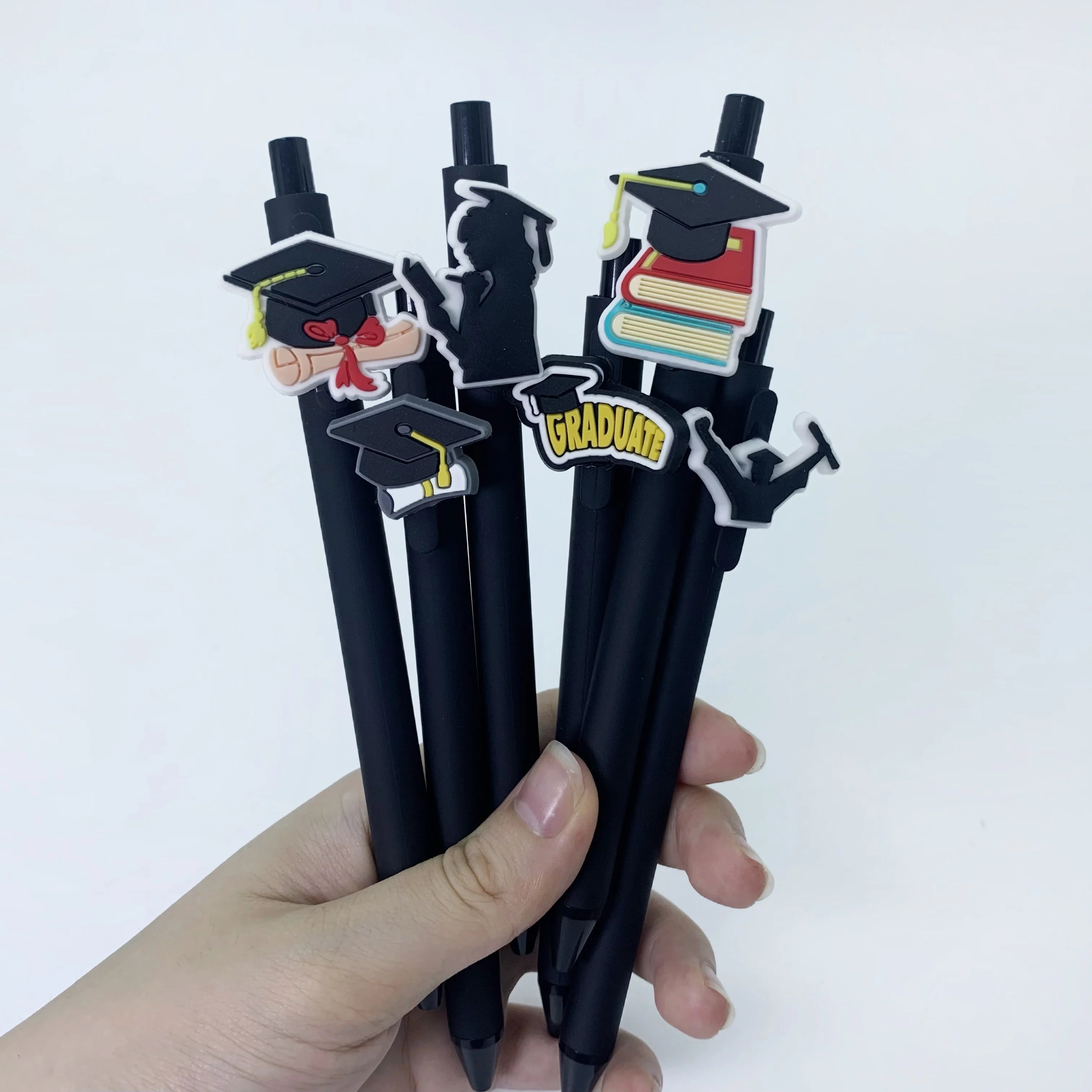 Happy Graduation Pens - Party Favor Goodie Bag Gifts (6 Pack)