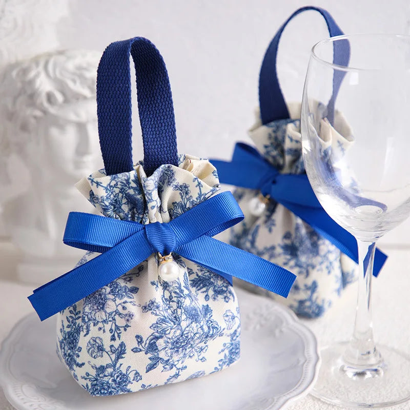 Wedding Favor Bags Drawstring Candy Gift Bags for Parties