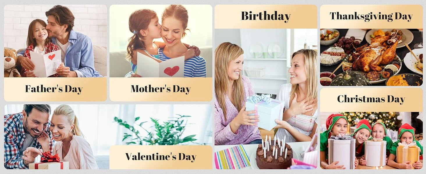 Personalized Picture Frame with LED Light - Custom Valentine's Birthday Photo Gift