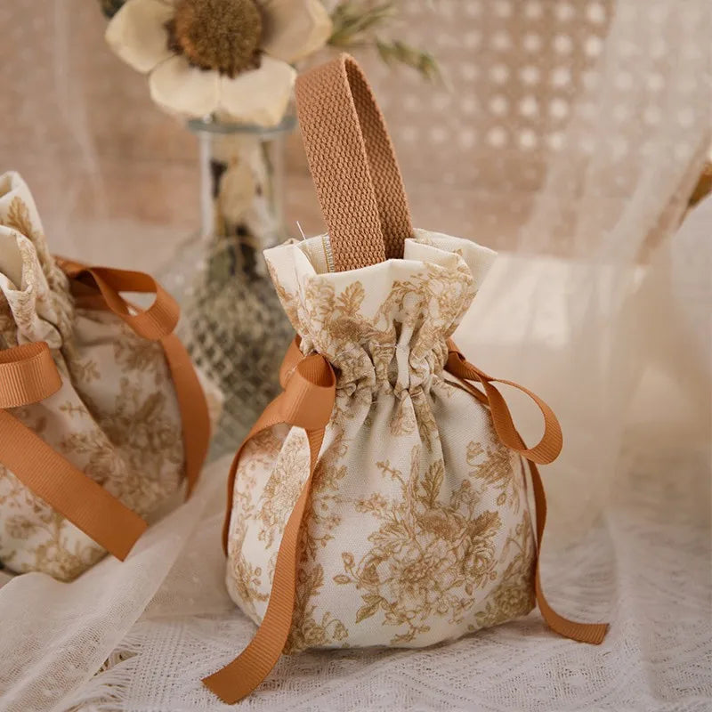 Wedding Favor Bags Drawstring Candy Gift Bags for Parties
