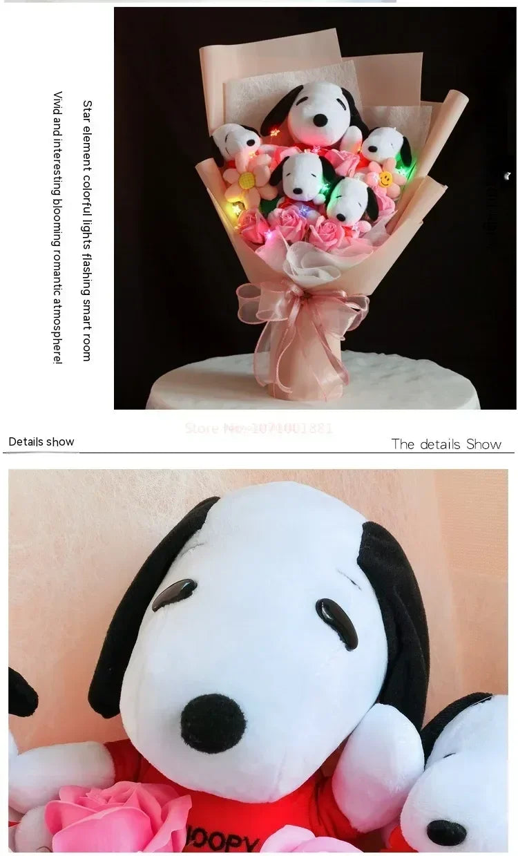 Plush Puppies Bouquet Gift - Graduation, Birthday & Mother's Day