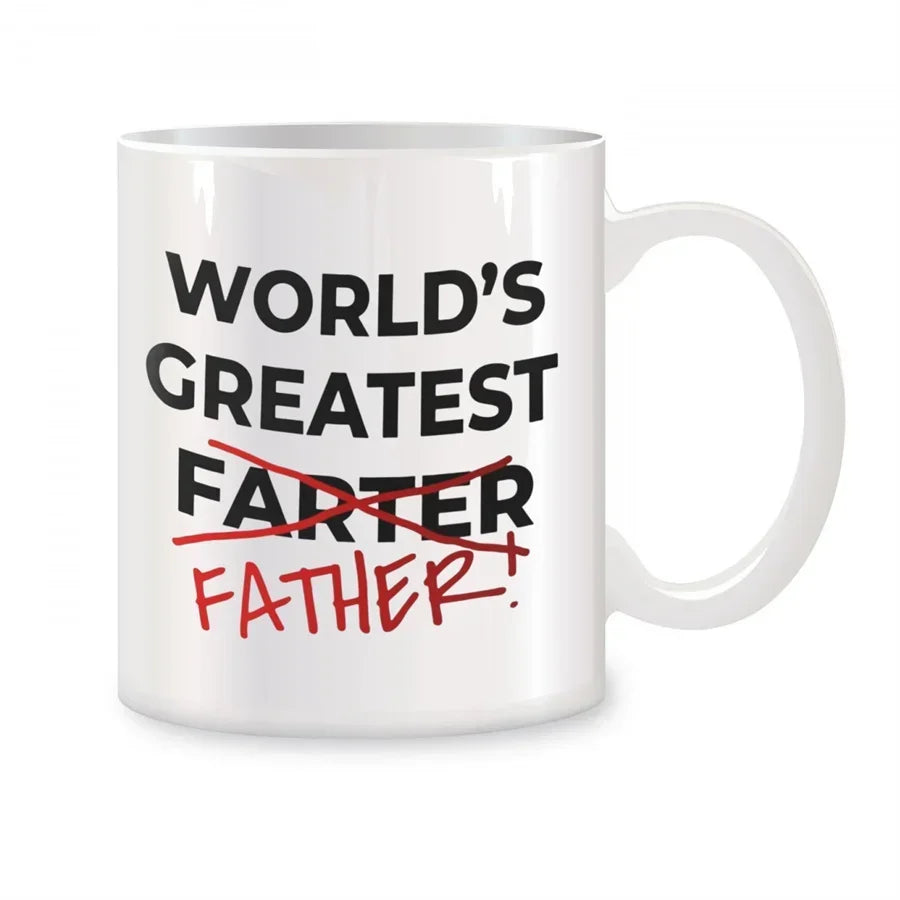 Best Farter Ever 11oz/325ml Mug – Funny Father's Day Gift from Kids