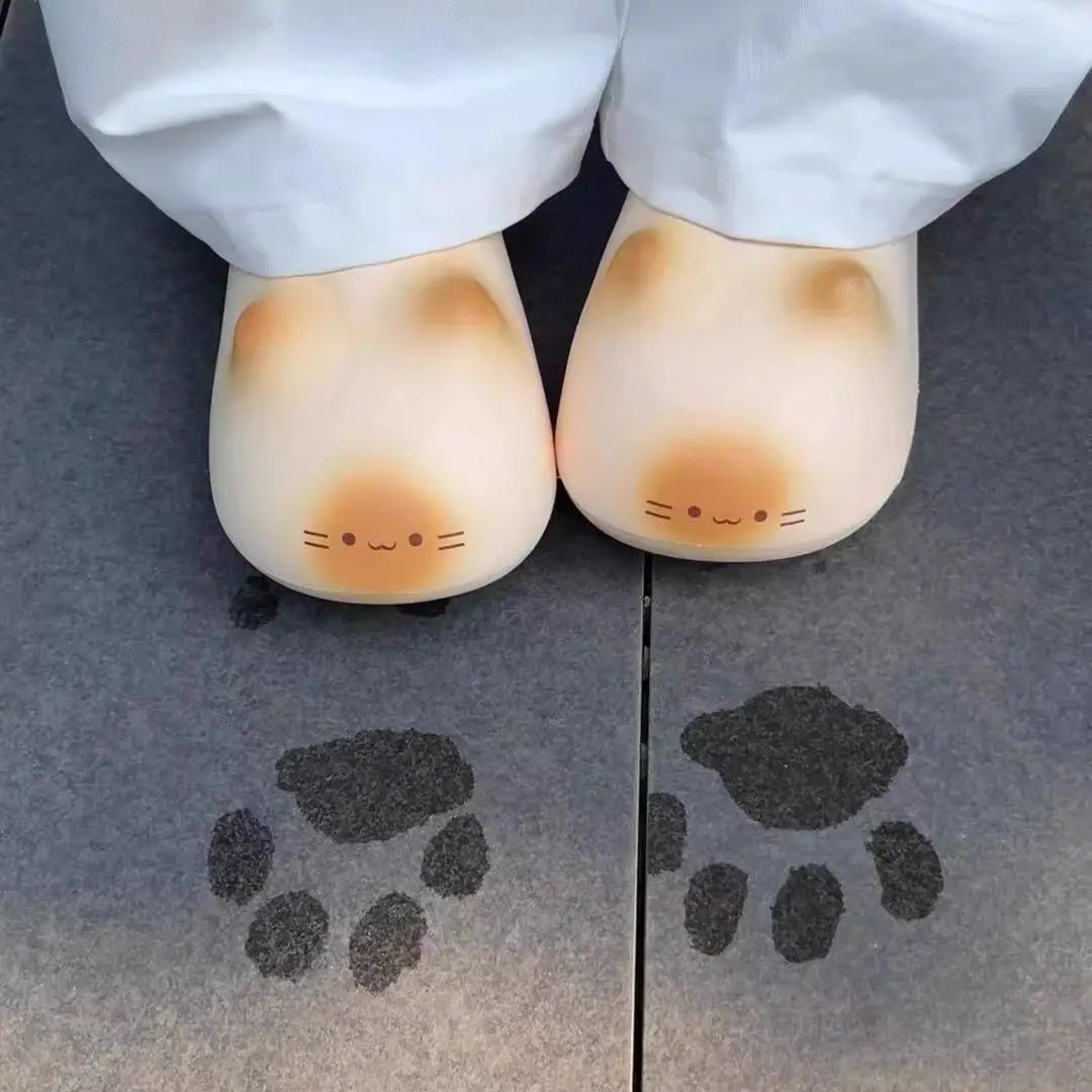 PawMagic™ Paw Print Cat Slippers