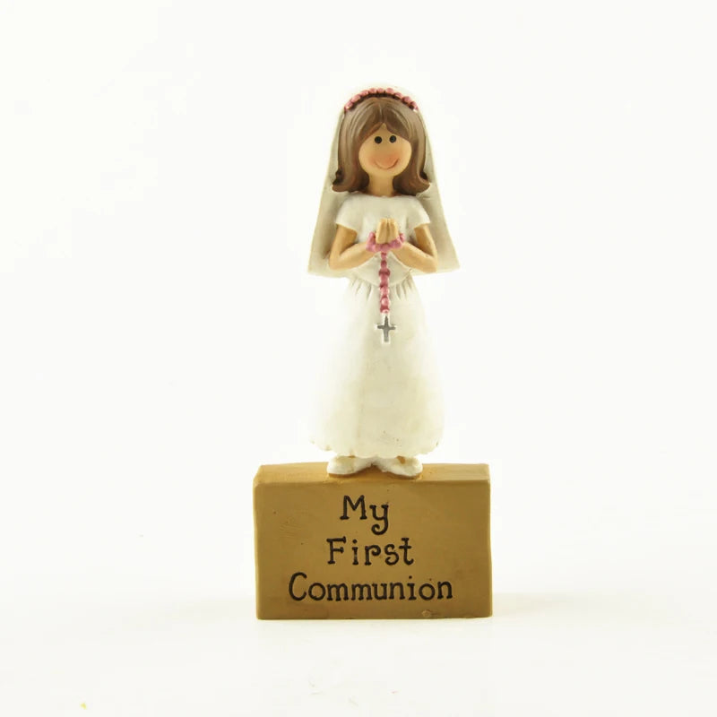 My First Communion Love Gift Home Decoration Accessories Wedding Gift Roses Bridegroom Bride Valentines Day Gift Lovers Figurine